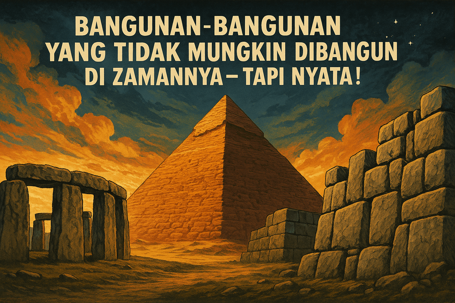 Bangunan-Bangunan yang Tidak Mungkin Dibangun di Zamannya – Tapi Nyata!