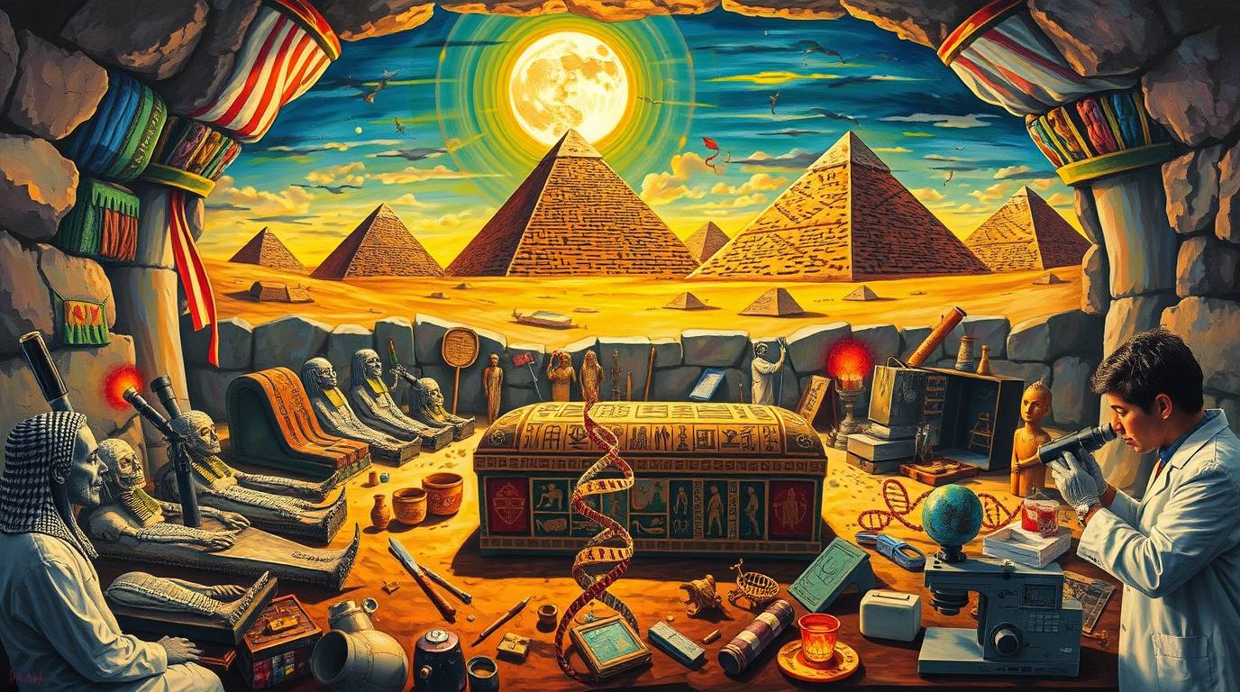 Jejak DNA dalam Karya Seni dan Mumi Kuno: Rahasia Tersembunyi yang Terungkap