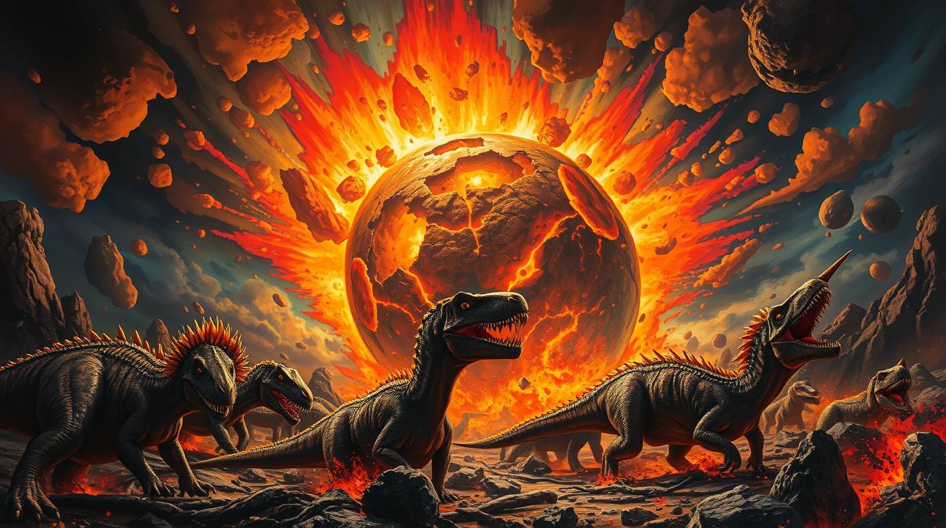 Petualangan Seru Melintasi Waktu - Saat Asteroid Chicxulub Menghancurkan Dunia Dinosaurus