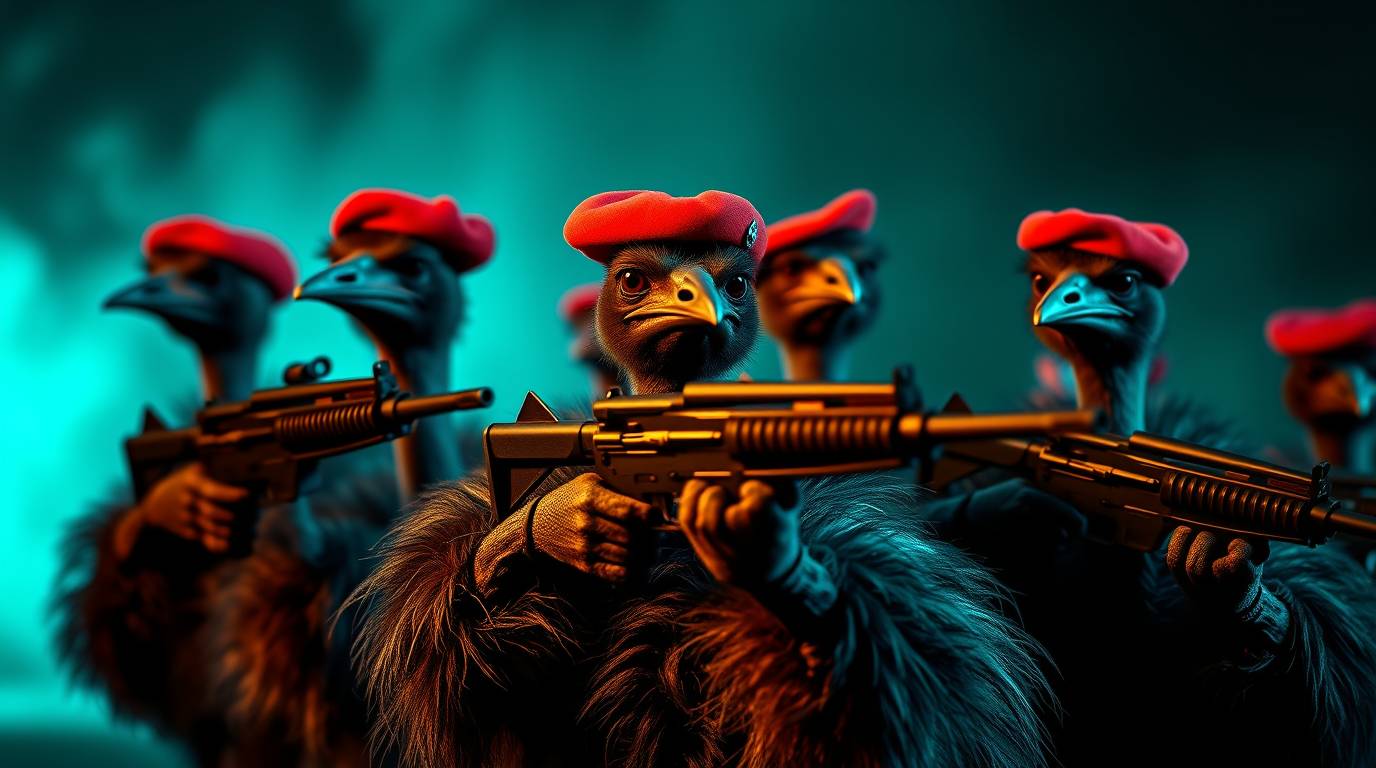 Perang Emu Australia: Ketika Militer Modern Dikalahkan oleh Burung Raksasa