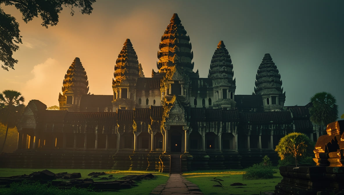 Kuil Angkor Wat: Keajaiban yang Dibangun Tanpa Alat Berat